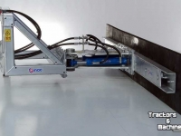 Panneau coulissant de fourrage Qmac Modulo Rubber feed scrapers 1500mm hookup Euro