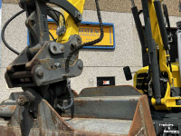 Pelles sur pneus Wacker Neuson EW 100 Airco Powertilt 3 Bakken Palletvork  Steunpoten