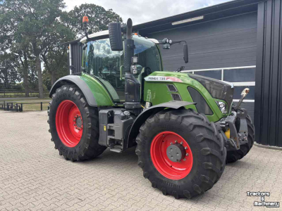 Tracteur Fendt 720 S4 Profi Plus Rtk Frontaftakas