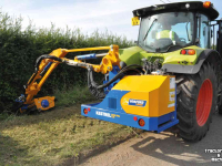 Bras avec tondeuse à fléaux Bomford Kestrel EVO S 5.0 VFA + ProTrim 1,2 klepelmaaier