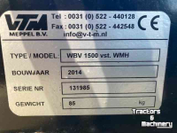 Pince à balle VTM WBV 1500 VST. WMH Balendrager