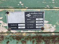 Epandeur de fumier Strautmann Mestverspreider / Stalmeststrooier 2.7 ton