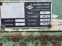 Epandeur de fumier Strautmann STRAUTMAN 2.7 TON MESTVERSPREIDER