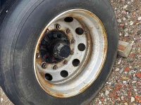 Remorque pour camion  Landbouwwagen trailer met vacuumpomp