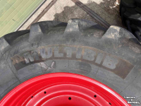 Roues, Pneus, Jantes, Barillets Jumelage Michelin 650/65R42 en 540/65R30 op FENDT velgen