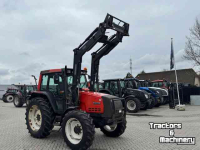 Tracteur Valtra 6650 Hitech voorlader, vloeistokoppeling