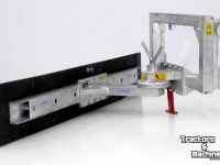 Panneau coulissant de fourrage Qmac Gummischieber für futter mit anbau Merlo