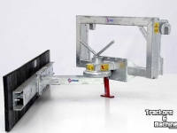 Panneau coulissant de fourrage Qmac Gummischieber für futter mit anbau Merlo