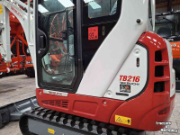 Mini pelleteuse Takeuchi TB216, minigraver, minikraan, BJ2026, Nieuw!