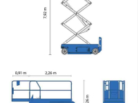 Elévateur à nacelle Genie GS-2646 - 10m werkhoogte