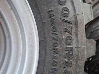 Roues, Pneus, Jantes, Barillets Jumelage Alliance 400/70R18