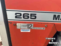 Tracteur Massey Ferguson massy fercuson  265  synchro 12