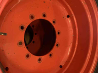Roues, Pneus, Jantes, Barillets Jumelage Continental 540/65R28 op Fendt velg
