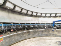 Installation de traite DeLaval 40 stands buitenmelker 2012