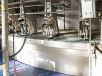 Installation de traite DeLaval 40 stands buitenmelker 2012