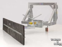 Rabots à lisier Qmac Gummischieber für Gülle 210cm Anbau Zettelmeyer
