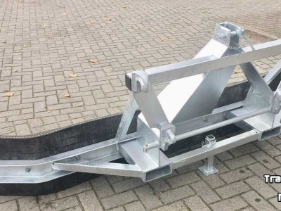 Rabots à lisier S&S Rubberschuif 255 cm / Modderschuif / Wegenschuif