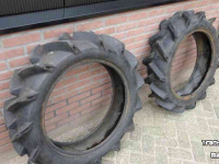 Roues, Pneus, Jantes, Barillets Jumelage Bridgestone 8.3/8-24 4 PLY 7302 Farm Service Special