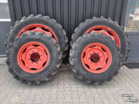 Roues, Pneus, Jantes, Barillets Jumelage Fendt Cultuurwielen verstelbaar 340/85R24 en 13.6R38