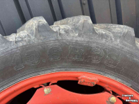Roues, Pneus, Jantes, Barillets Jumelage Fendt Cultuurwielen verstelbaar 340/85R24 en 13.6R38