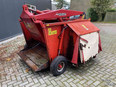 Coupe-blocs d'ensilage Trioliet UKW 3500 voerwagen
