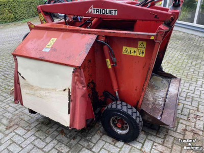 Coupe-blocs d'ensilage Trioliet UKW 3500 voerwagen