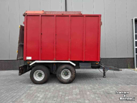 Remorque à copeaux de bois  Santermans T019T High tipper