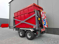 Remorque à copeaux de bois  Santermans T019T High tipper