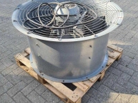 Système de ventilation d‘entrepot  Ventilator met schakelkast