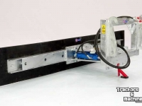 Panneau coulissant de fourrage Qmac Rubber feed scraper hookup Weidemann