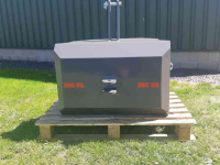 Poids frontaux  550 kg staal gewicht, gewichtenblok, frontblok