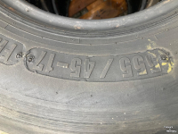 Roues, Pneus, Jantes, Barillets Jumelage  Viskafors 555/45-17 Rib trailer
