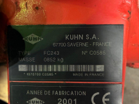 Faucheuse Kuhn FC 243 Lift Control