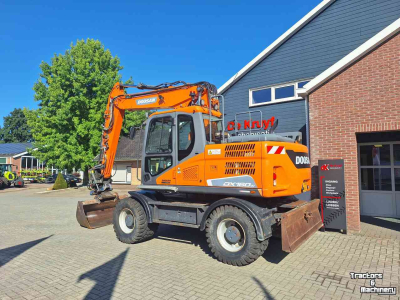 Pelles sur pneus Doosan Develon DX160W-5