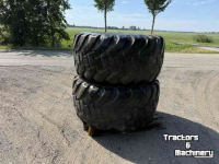 Roues, Pneus, Jantes, Barillets Jumelage Alliance 650/60R25