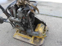 Plaques vibrantes Wacker DPS3060 trilplaat met Hatz ES75 dieselmotor trilblok