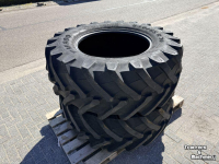 Roues, Pneus, Jantes, Barillets Jumelage Trelleborg Trelleborg 540/65R30 TM800 Banden