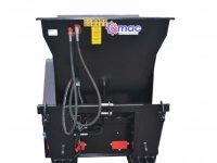 Épandeur de sciure pour des logettes Qmac Instrooibak Universeelstrooier Zaagselstrooier Allestrooier