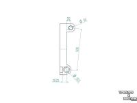 Chargeuse sur pneus Qmac Aanlashaken / Aanlashaken voor Terex TL 80 t/m 120    