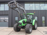 Tracteur Deutz-Fahr 5115 trekker met Stoll FZ30 voorlader Deutz motor tractor