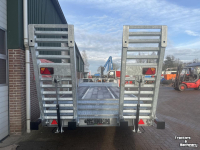 Remorque porte-machines  Dieplader draaikrans uitvoering