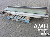 Convoyeur  2500X600 TRANSPORTBAND VLAKKE BAND FLAT BELT CONVEYOR BELT FLACHBAND FÖRDERBAND