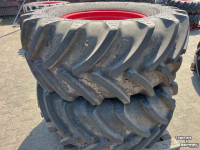Roues, Pneus, Jantes, Barillets Jumelage Alliance 540/65- r 28