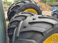 Roues, Pneus, Jantes, Barillets Jumelage Michelin 900/50R42 710/55R30