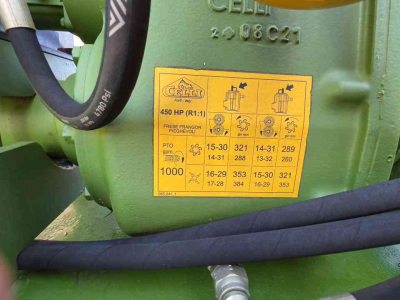 Fraise rotative Celli Super Tiger 450P