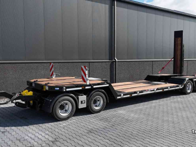 Semi-remorque surbaissé  Twente Trailer Kuip Dieplader
