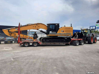 Semi-remorque surbaissé  Twente Trailer Kuip Dieplader