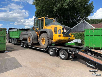 Semi-remorque surbaissé  Twente Trailer Kuip Dieplader