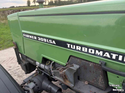 Tracteur Fendt 309 LSA met voorlader