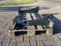 Chargeuse sur pneus VDW vdw jcb Q-fit snelwisselbok